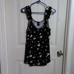 Disney Alice in wonderland tank top size Xl